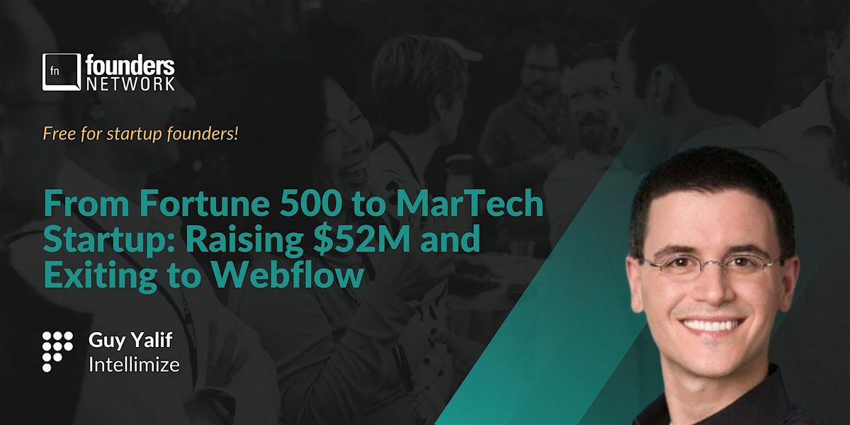 From Fortune 500 to MarTech Startup: Raising $52M and Exiting to Webflow