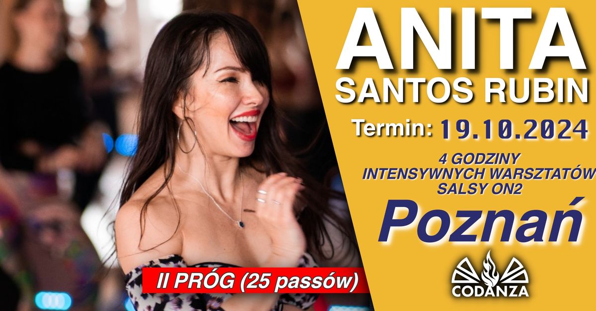 Luces del Mambo: Anita Santos Rubin 19.10.2024 - Zarezerwuj miejsce!