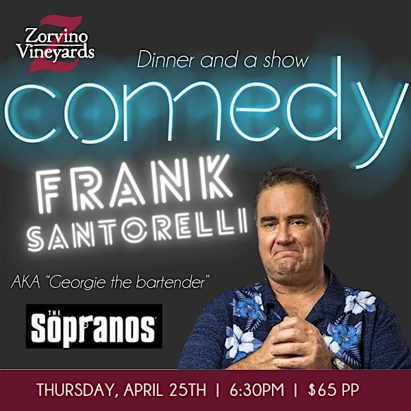 Comedy Night- Featuring Frank Santorelli