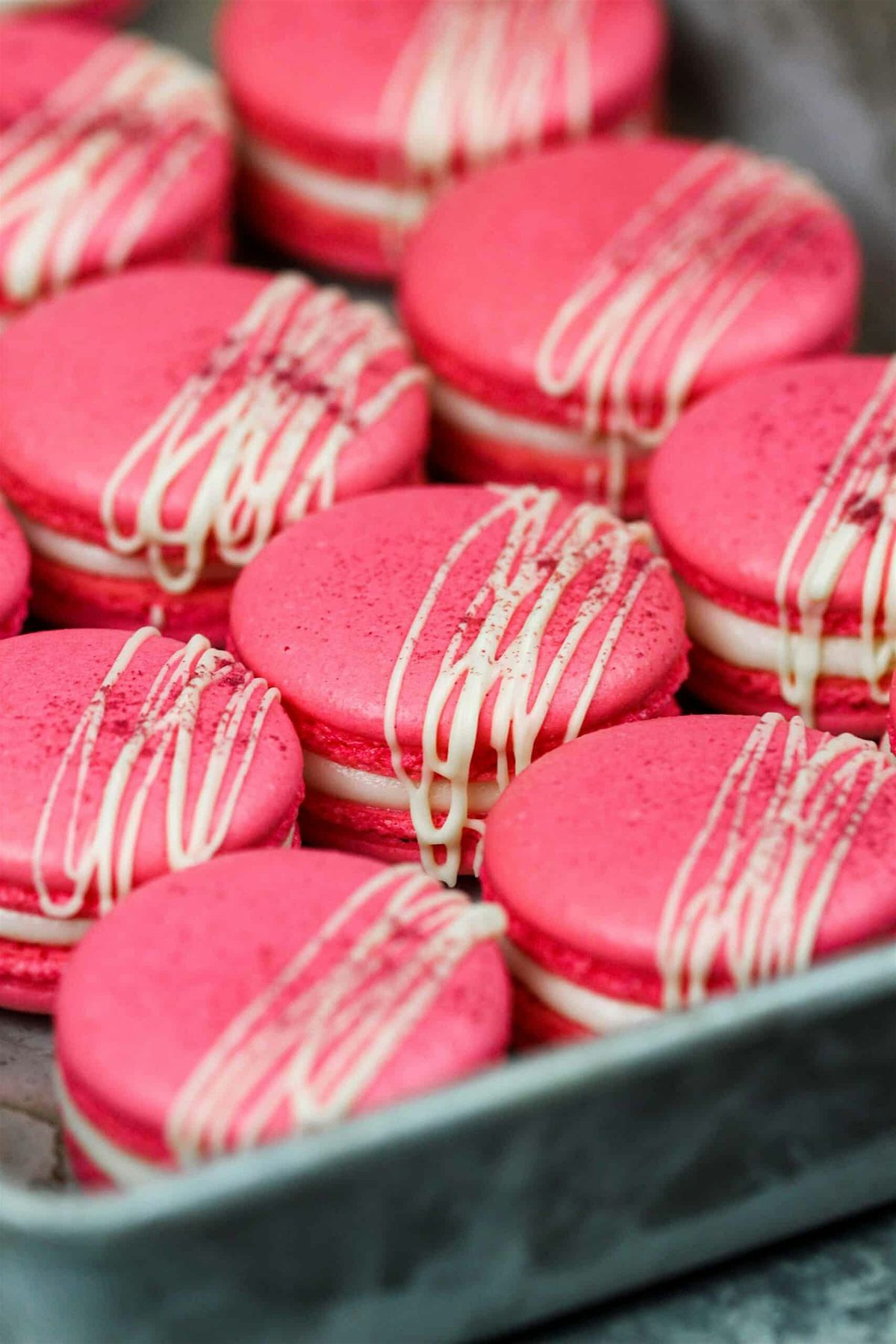Macaron decorating workshop at Gino D'Acampo MCR