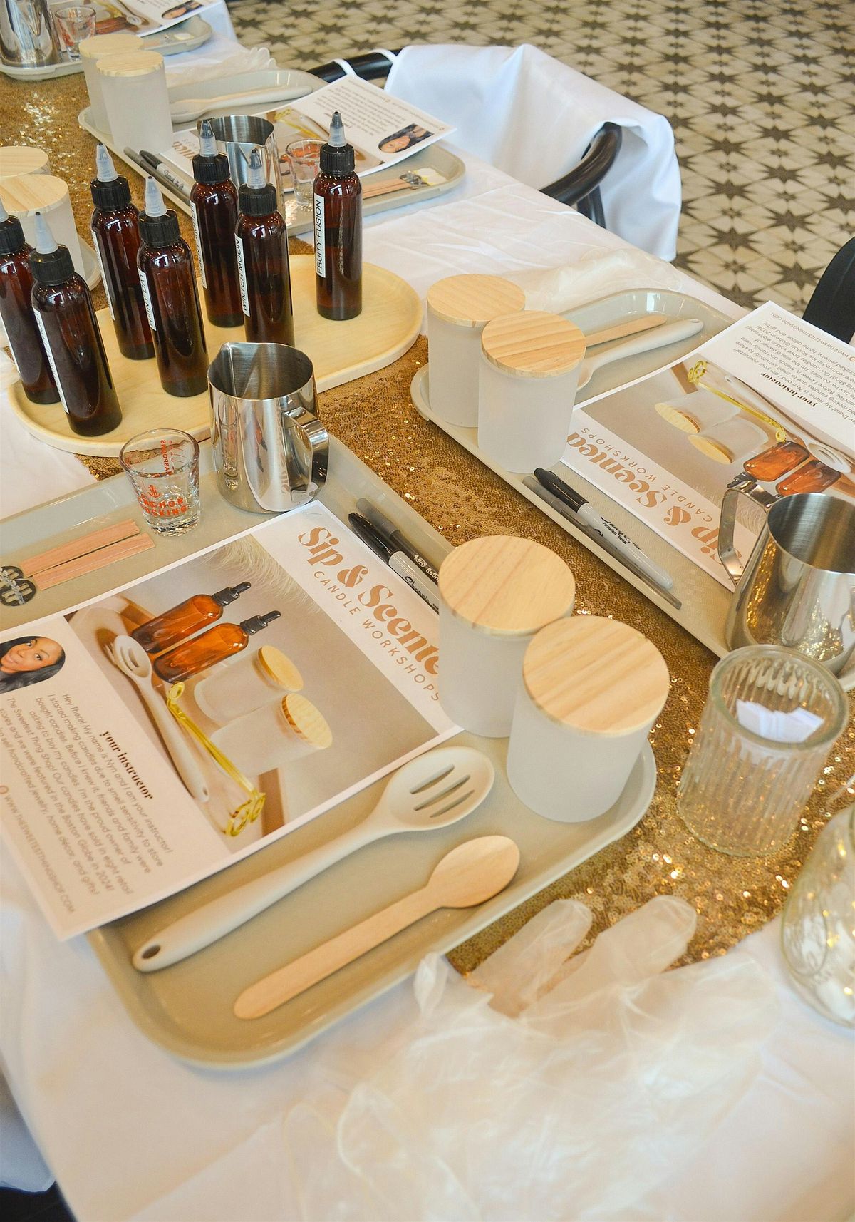 Bow Market X Sip & Scented Candle Making Workshop