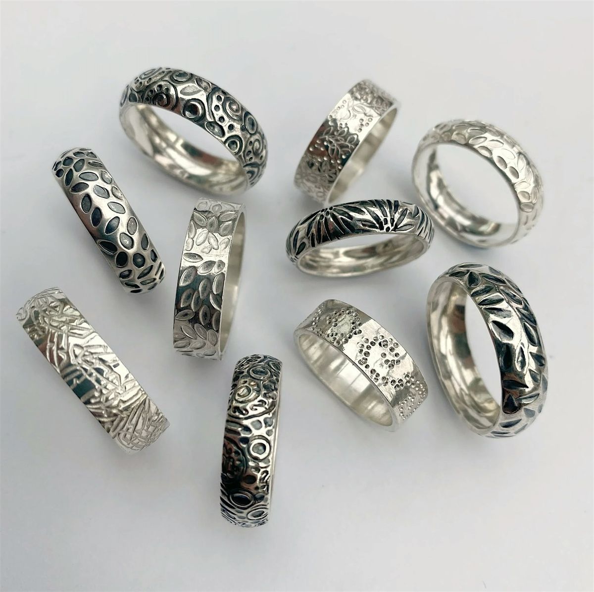 Make a Decorative Silver Ring Workshop