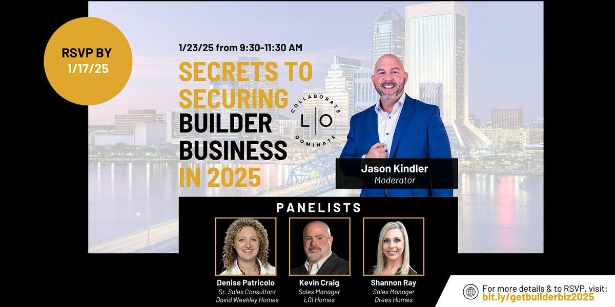 Secrets to Securing Builder Business in 2025