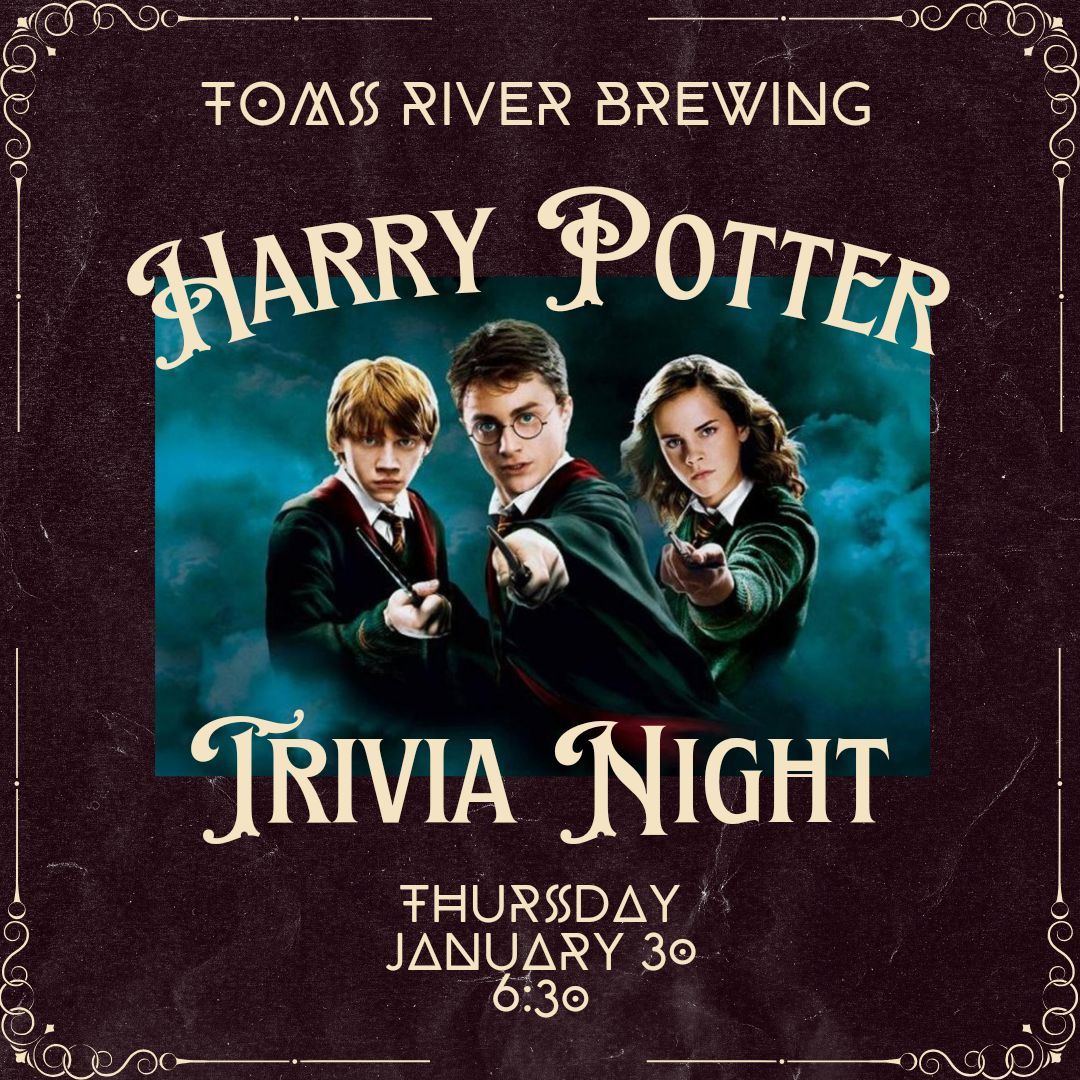 Harry Potter Trivia at Toms River Brewing