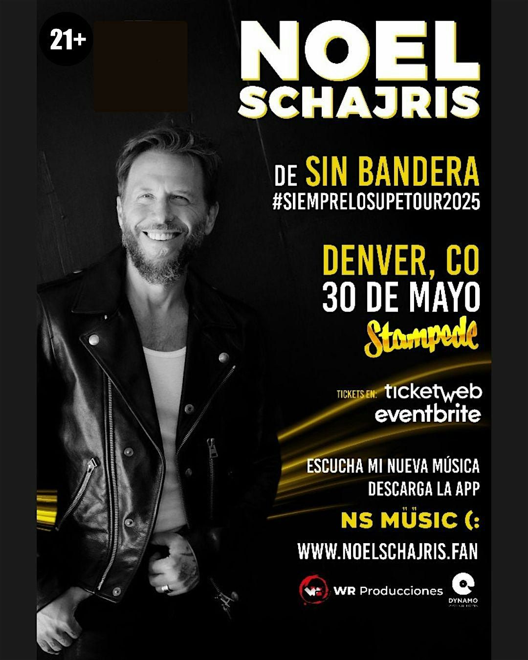 Noel Schajris de Sin Banderas En Concierto