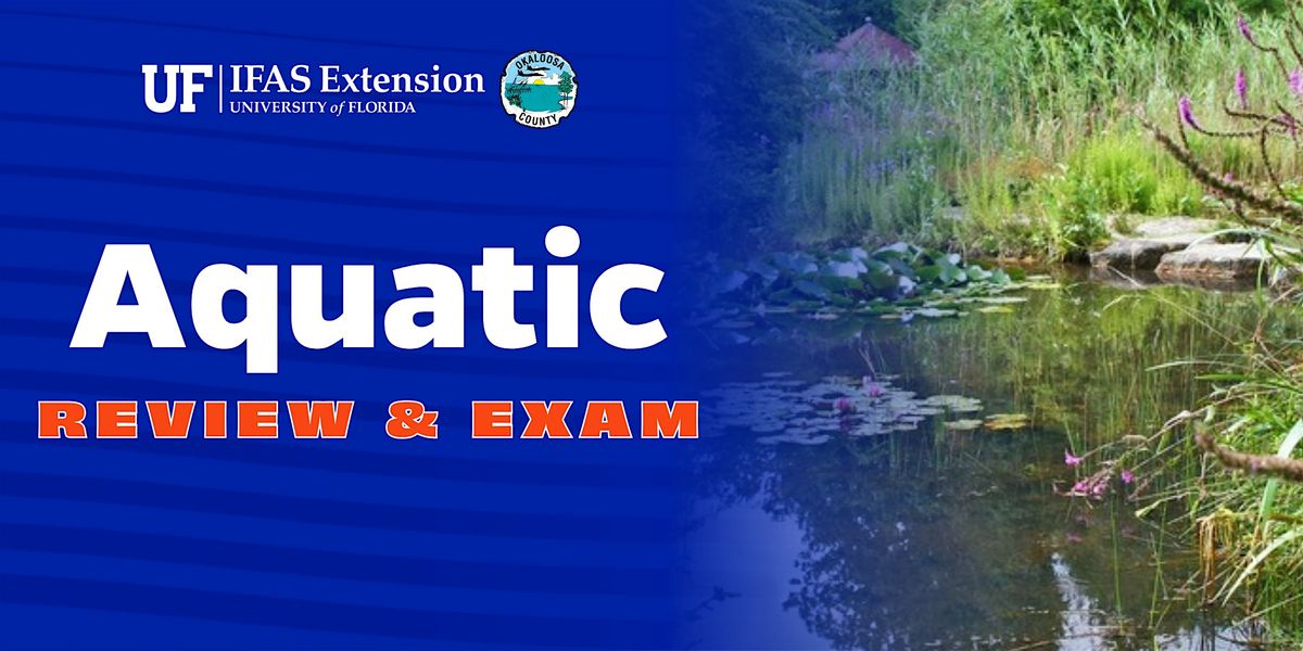 Aquatic Pesticide review and exam prep class