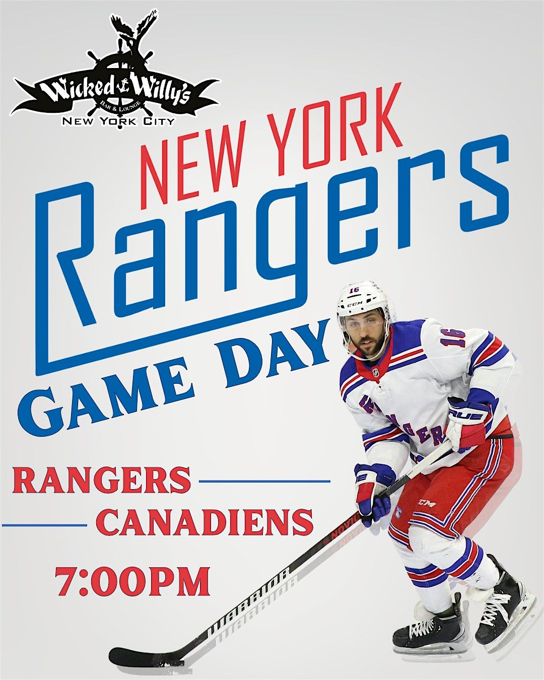 Rangers VS Canadiens