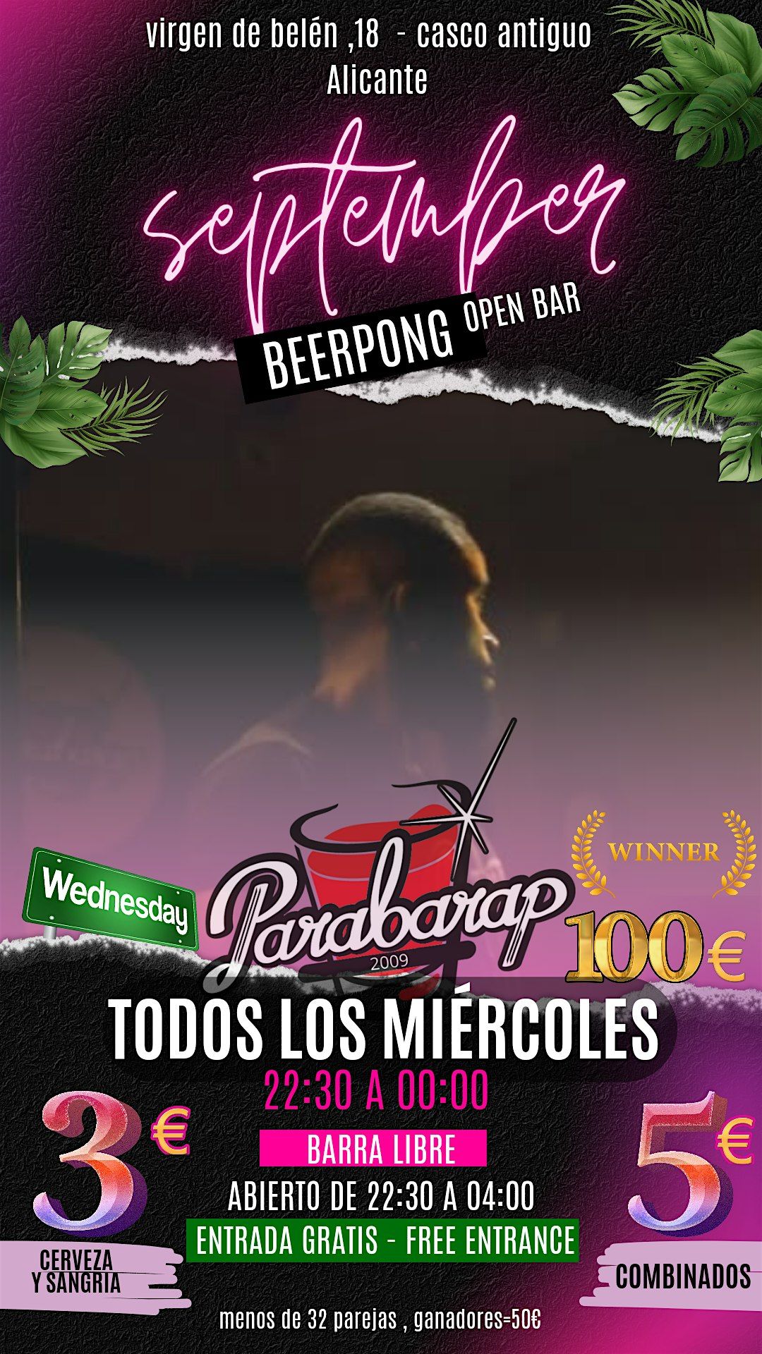 BEERPONG & Open Bar PARABARAP 2025