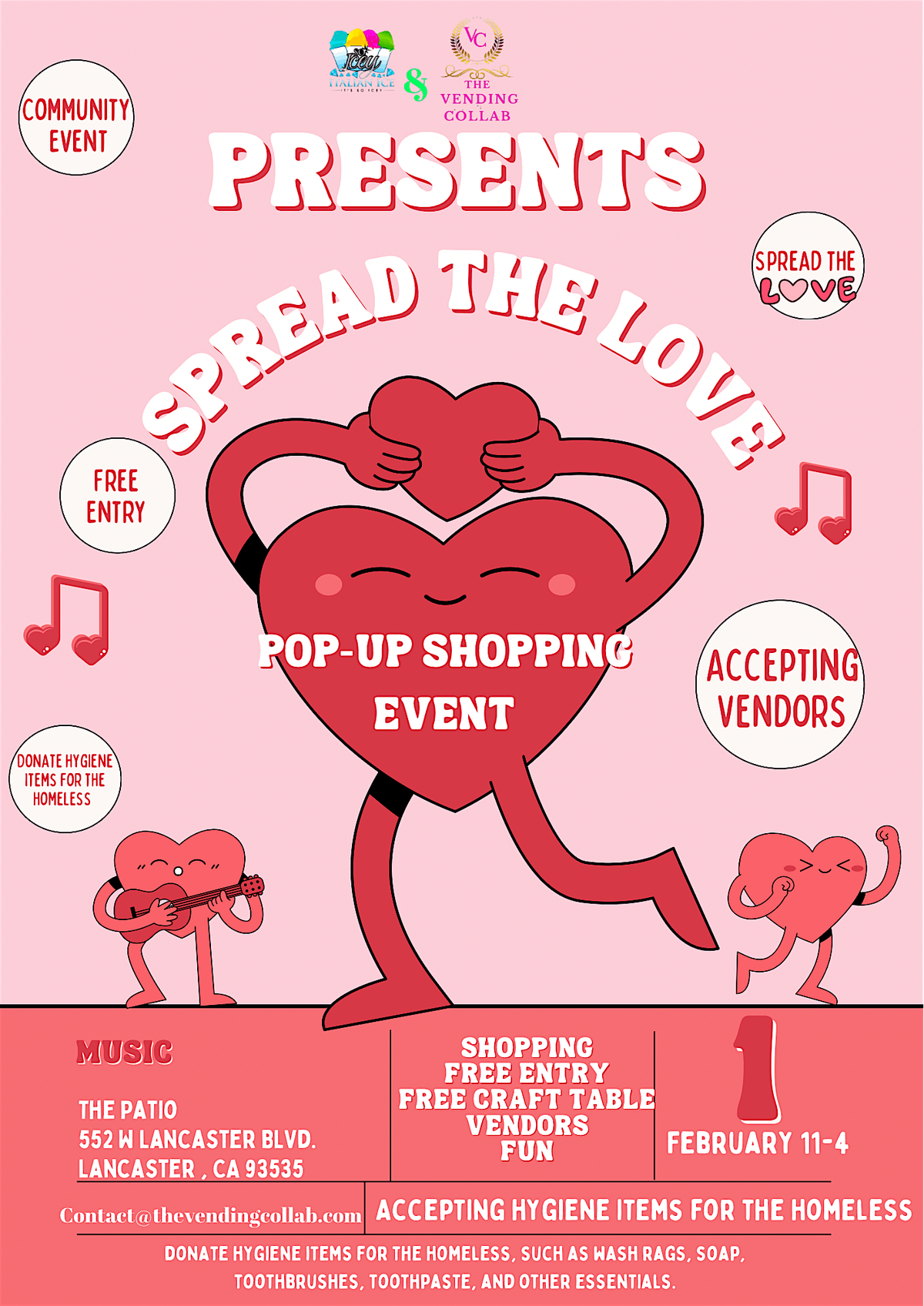 Spread the Love POP- Up Shopping event