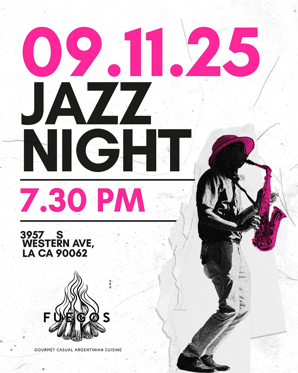 Fuegos LA 9\/11 dinner and jazz music!