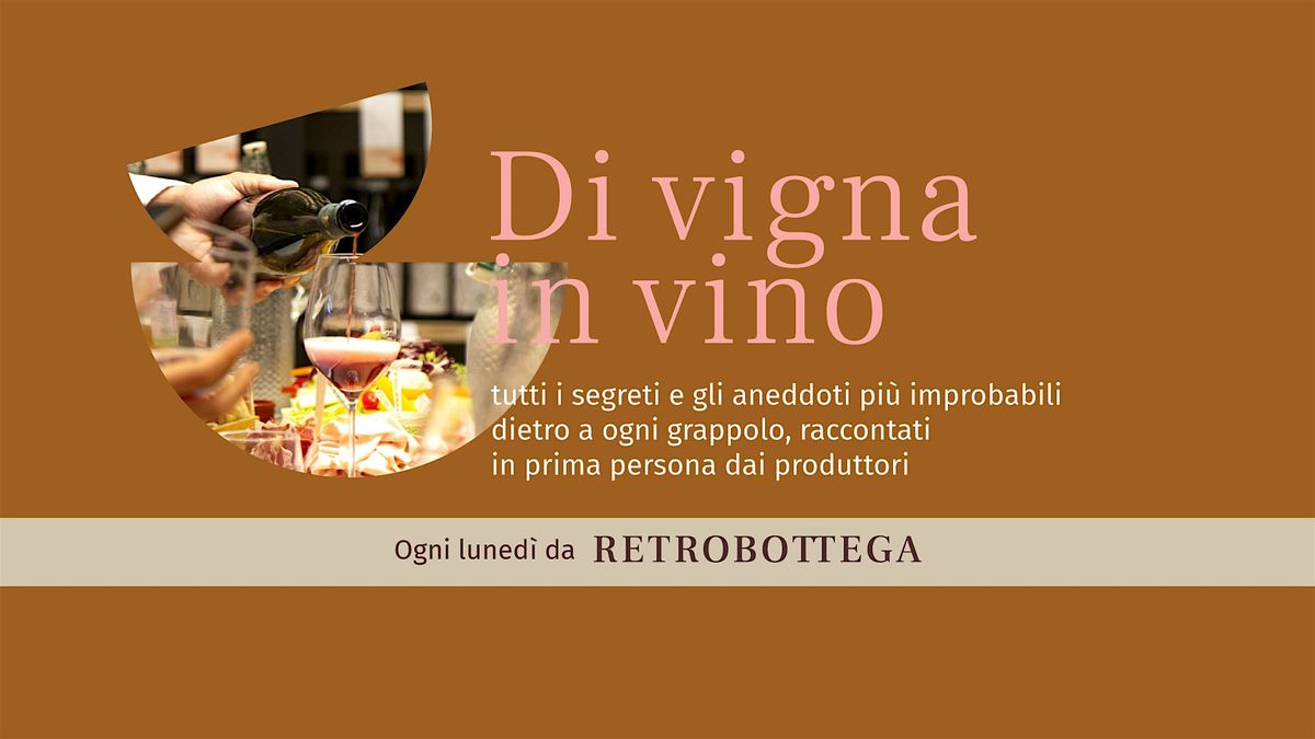 Di vigna in vino - Dialogo con il produttore -  Rachele Vini