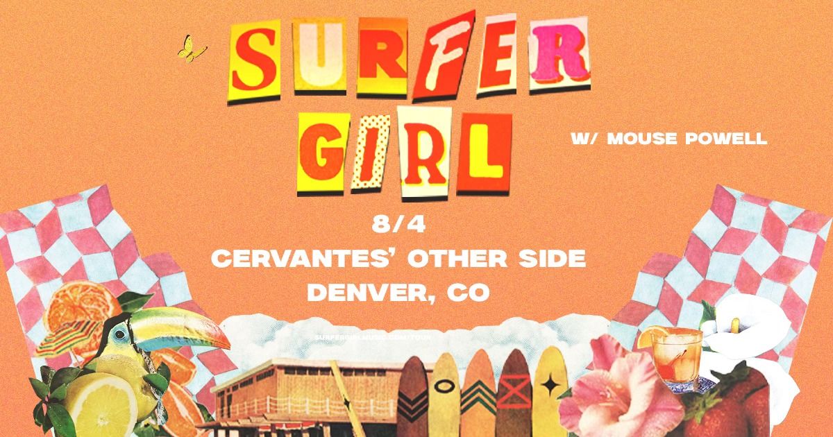 Surfer Girl w\/ Mouse Powell