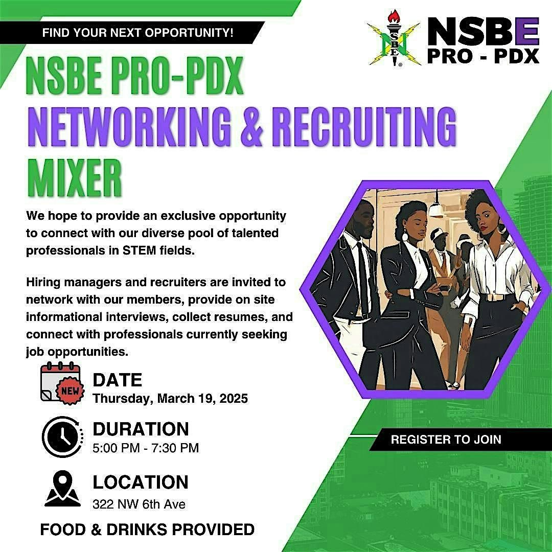 NSBE Networking & Recruiting Mixer