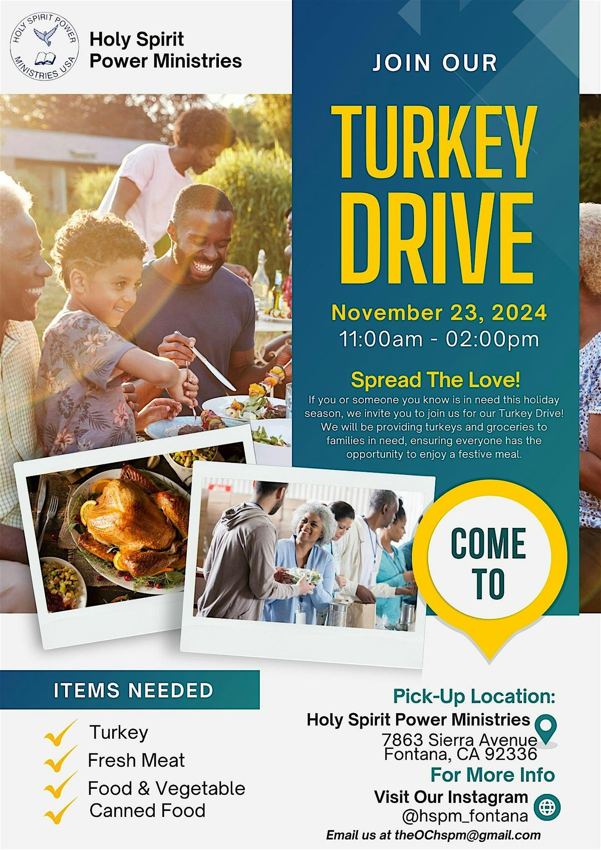 Free Turkey Drive