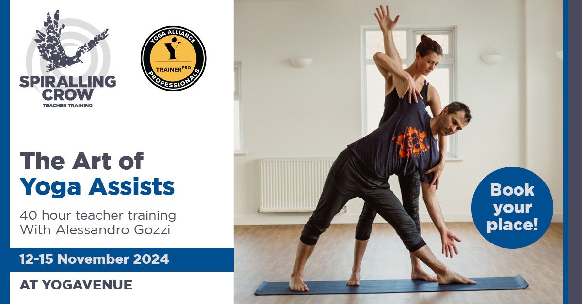 The Art of Yoga Assists Teacher Training (40hrs)