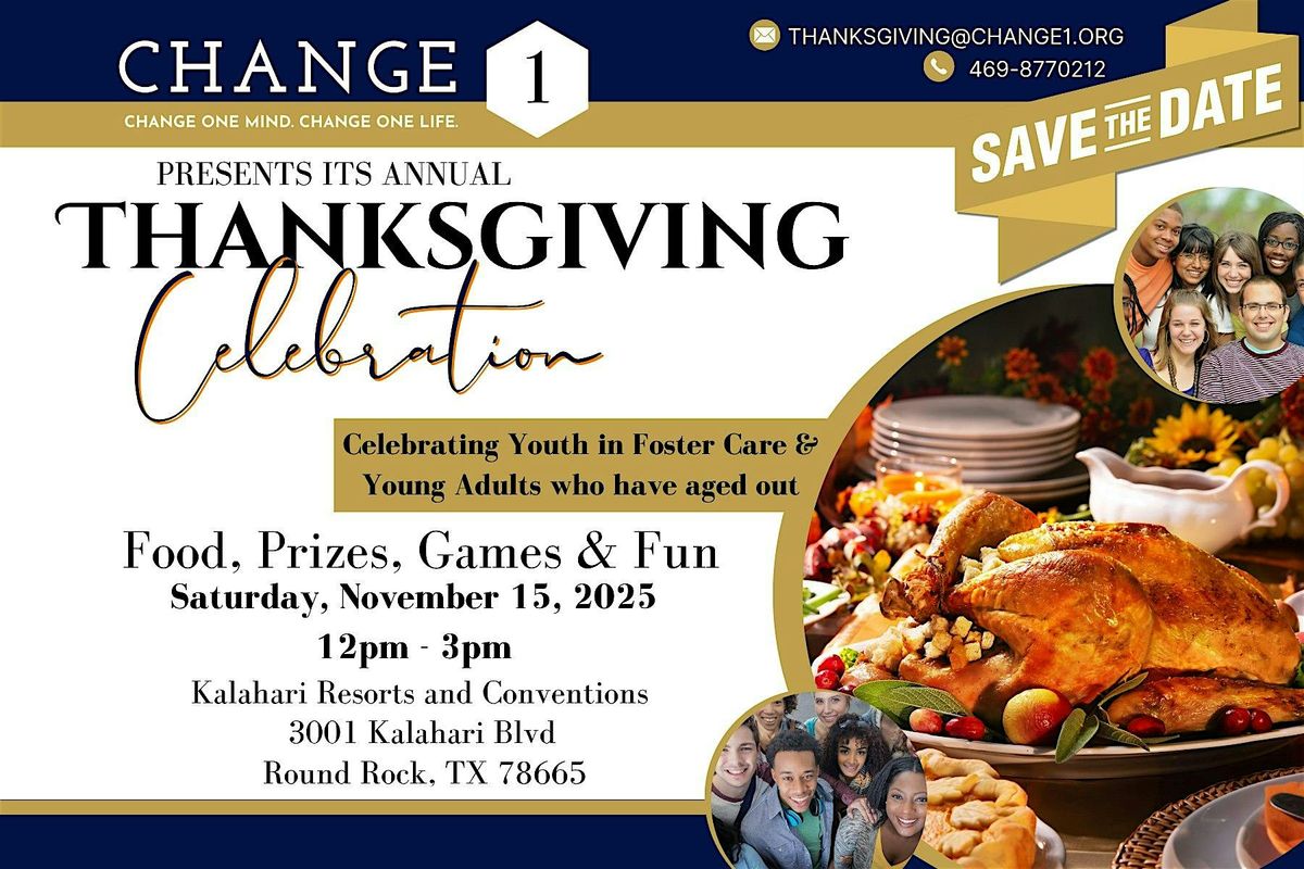 Change 1 Thanksgiving Celebration 2025 \u2013 Austin