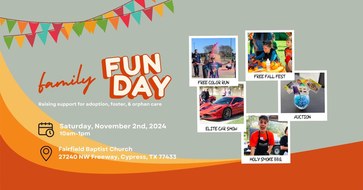 FREE Family Fun Day - Car Show & Fall Fest