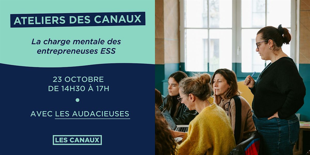 Atelier - La charge mentale des entrepreneuses ESS