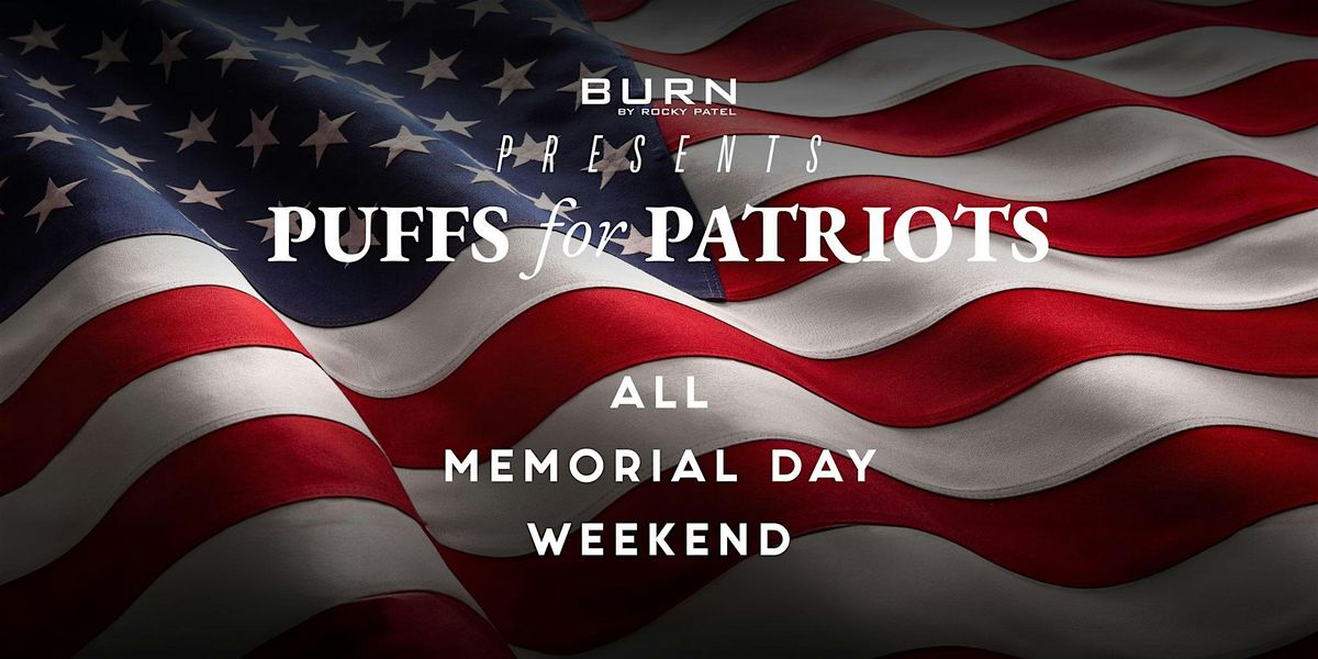 Puffs for Patriots at BURN \/\/ BURN Naples