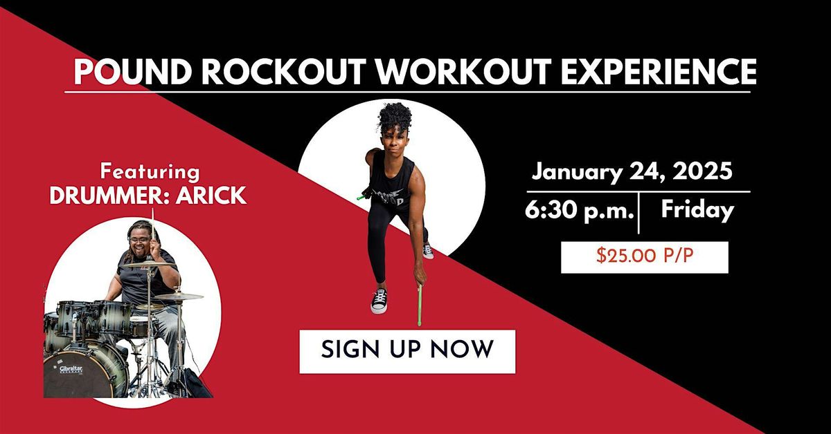 Pound Rockout Workout -The Experience