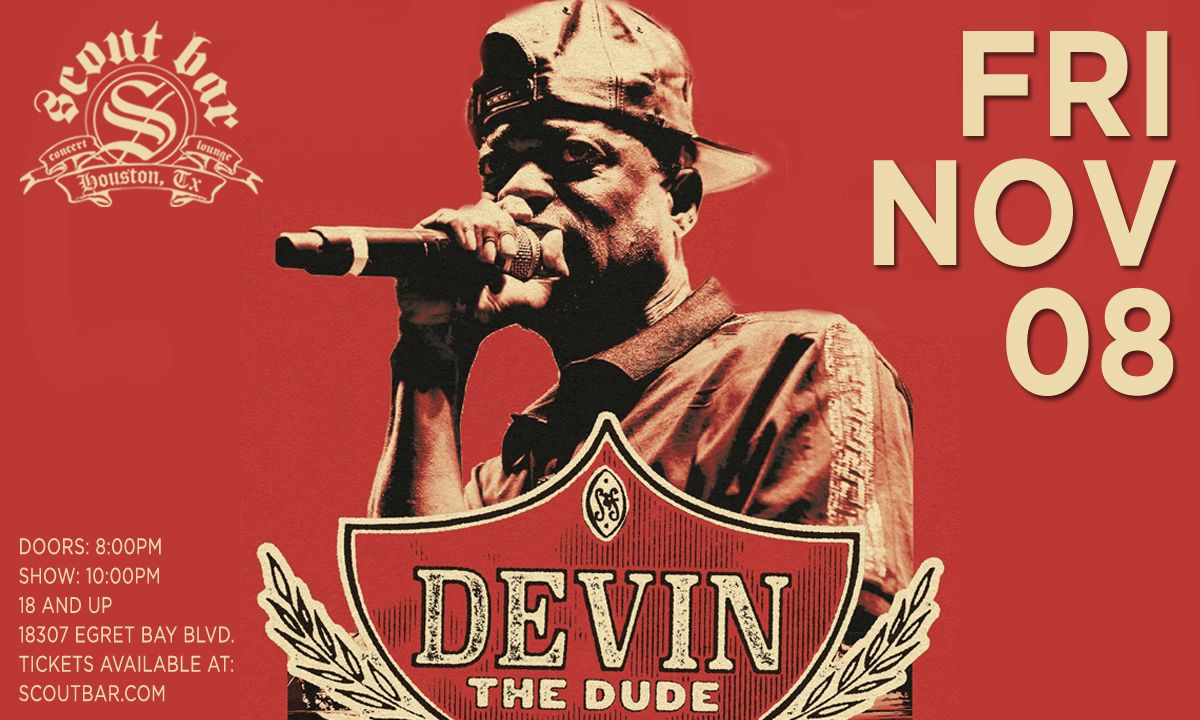 Devin The Dude live at Scout Bar