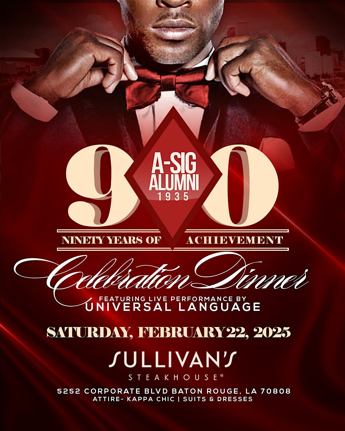 The 90th Charter Day Celebration for A-Sig Alumni and the "Mothership"