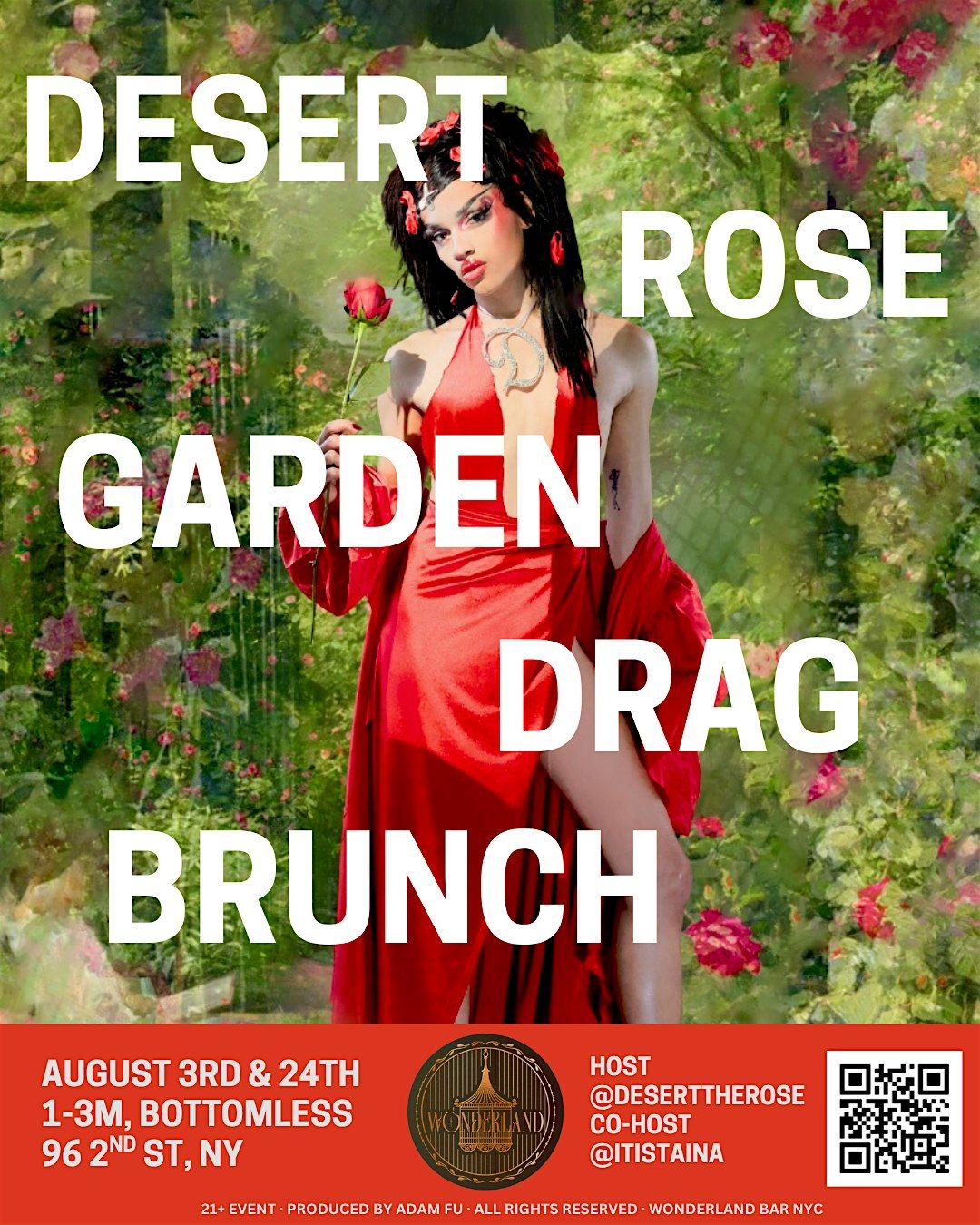 Desert Rose Garden Drag Brunch