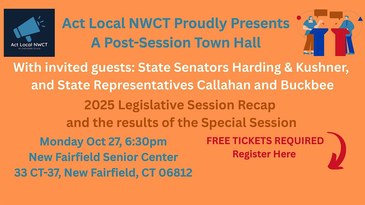 Act Local NWCT Post-Session Town Hall