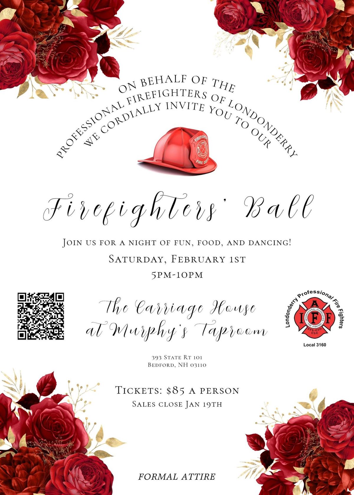 Londonderry Professional Firefighters' Ball