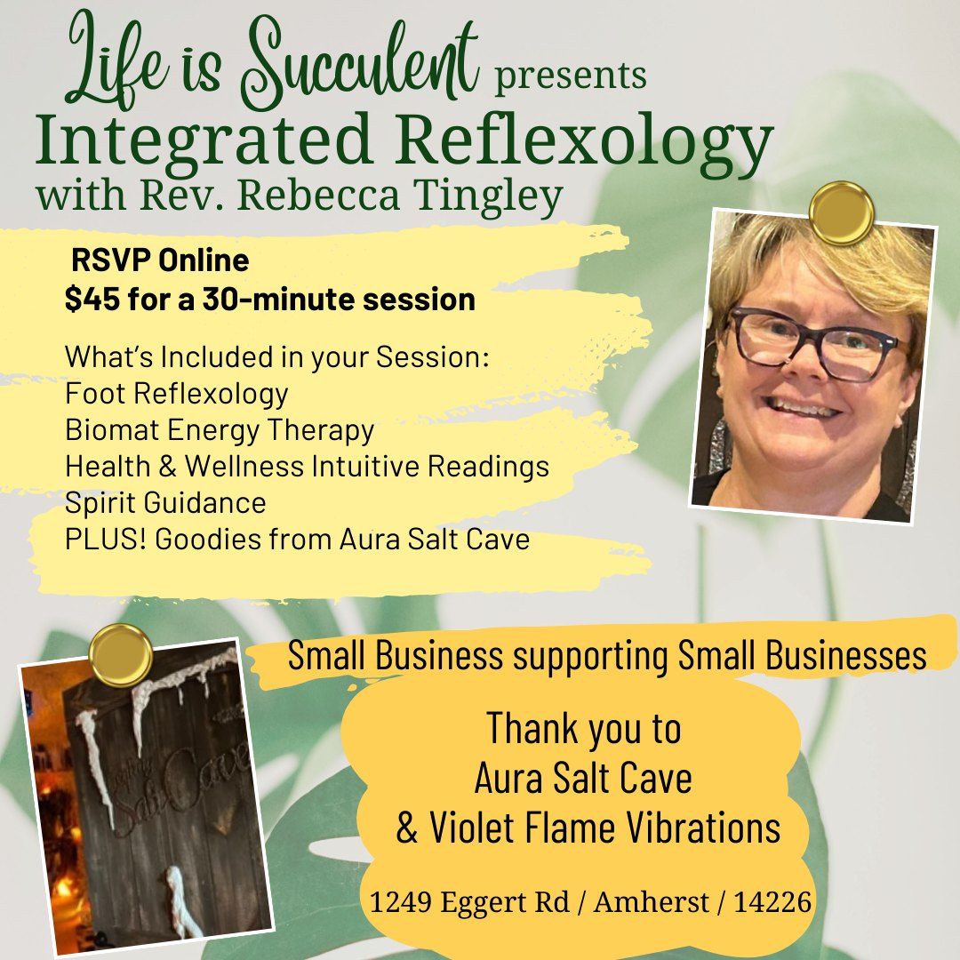 Integrated Reflexology with Rev. Rebecca Tingley 