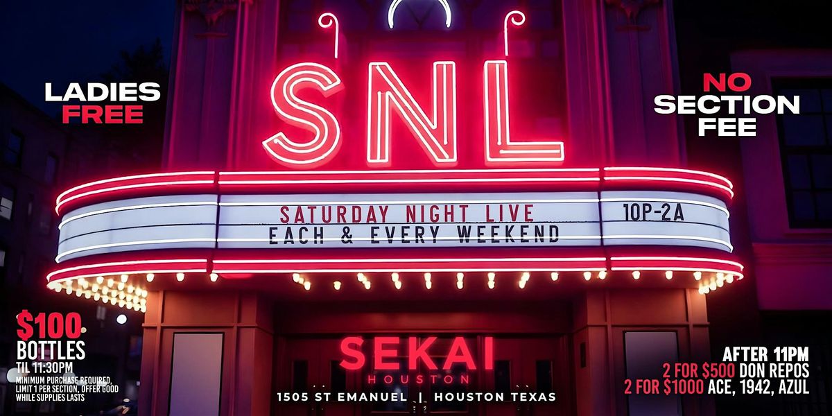 Saturday Night Live @sekaihtx