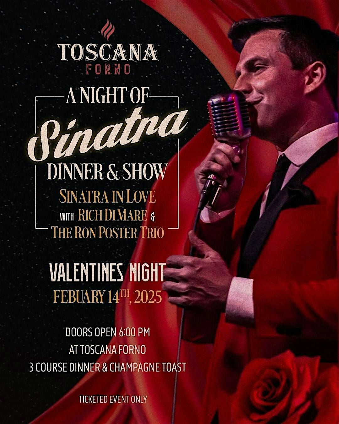 Sinatra In Love- Dinner and Show