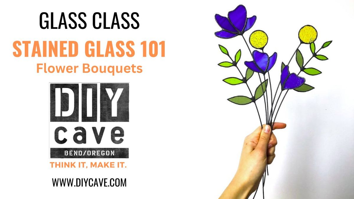 Stained Glass Flower Bouquets - 2 Day Class*