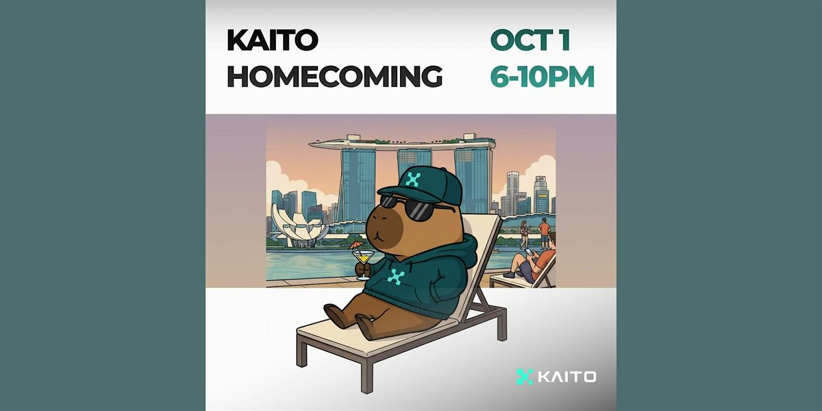 Kaito Homecoming at TOKEN2049
