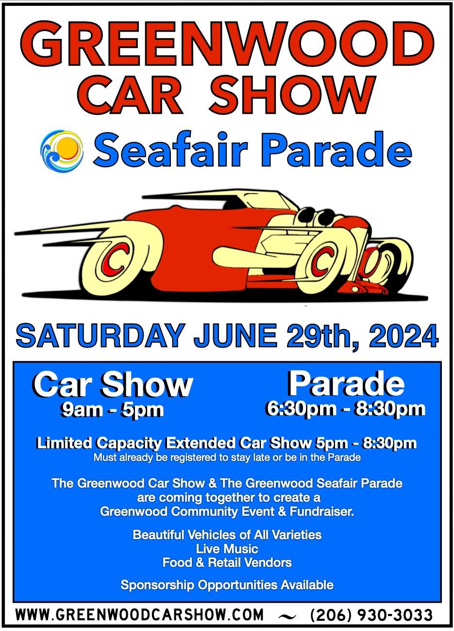 Greenwood Car Show & Greenwood Seafair Parade