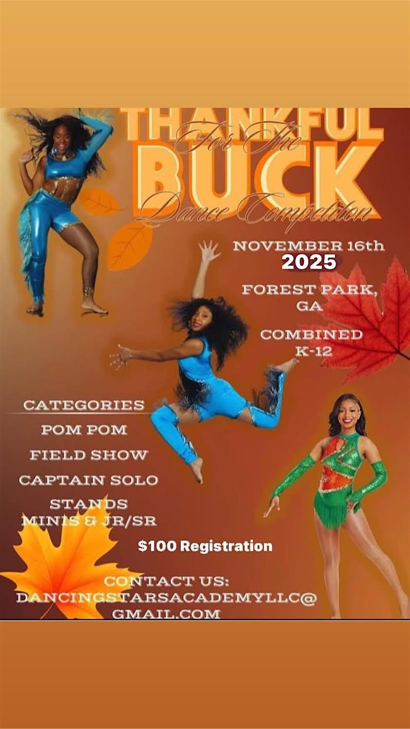 Dancing Stars Academy Presents: Thankful for the buck