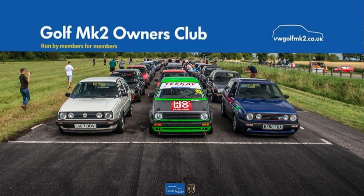 VW Golf Mk2 Owners Club National Meet 