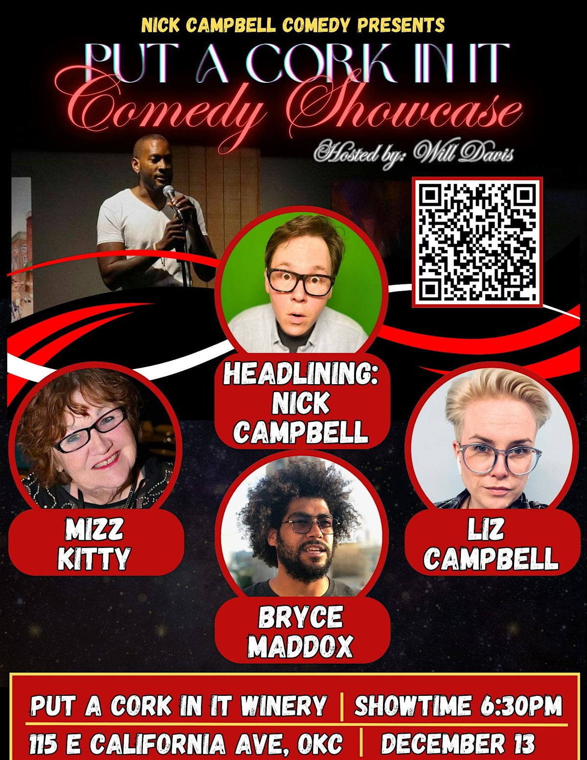 Put A Cork In It! Comedy Showcase