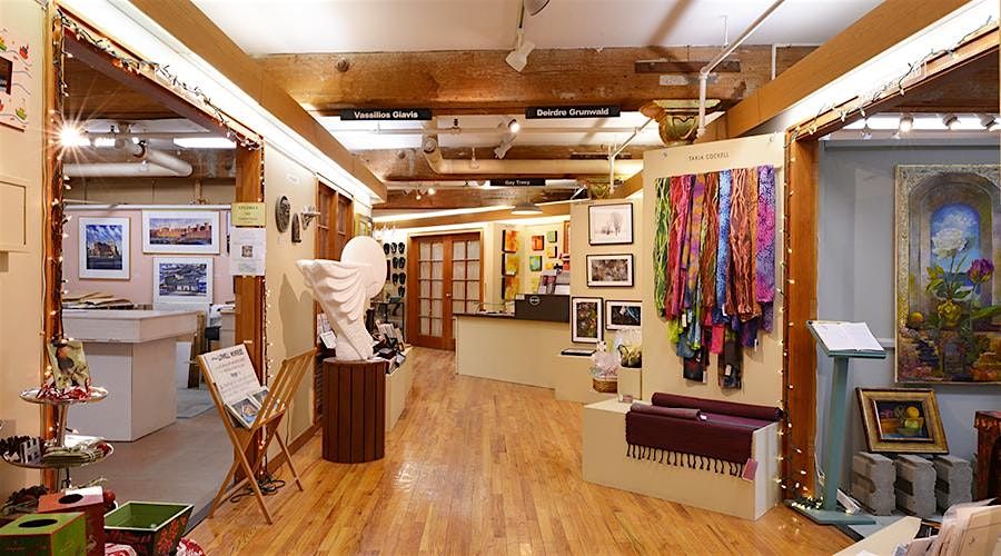 December Networking Event at Brush Art Gallery
