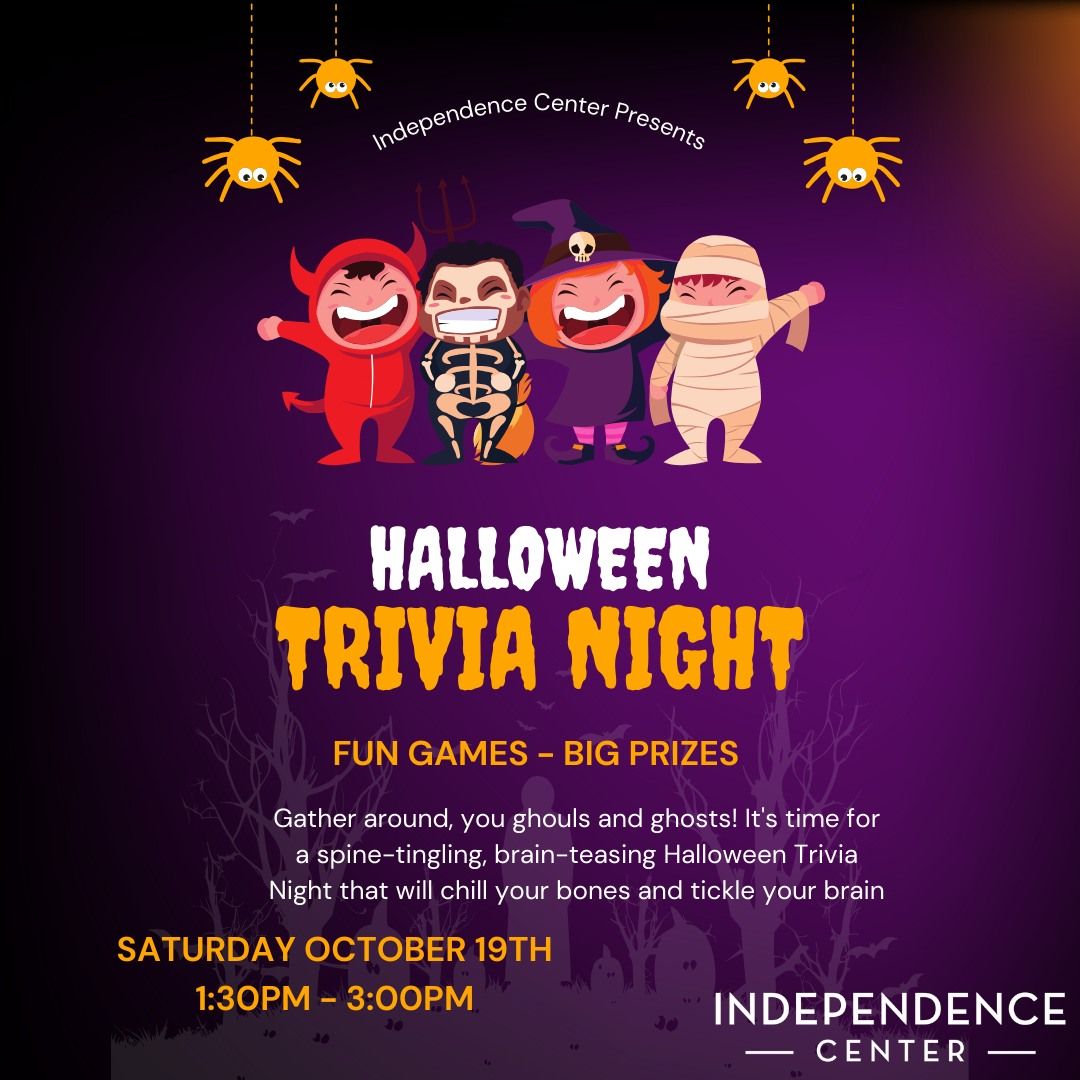 Boo Bash Saturday's - Halloween Movie Trivia Night