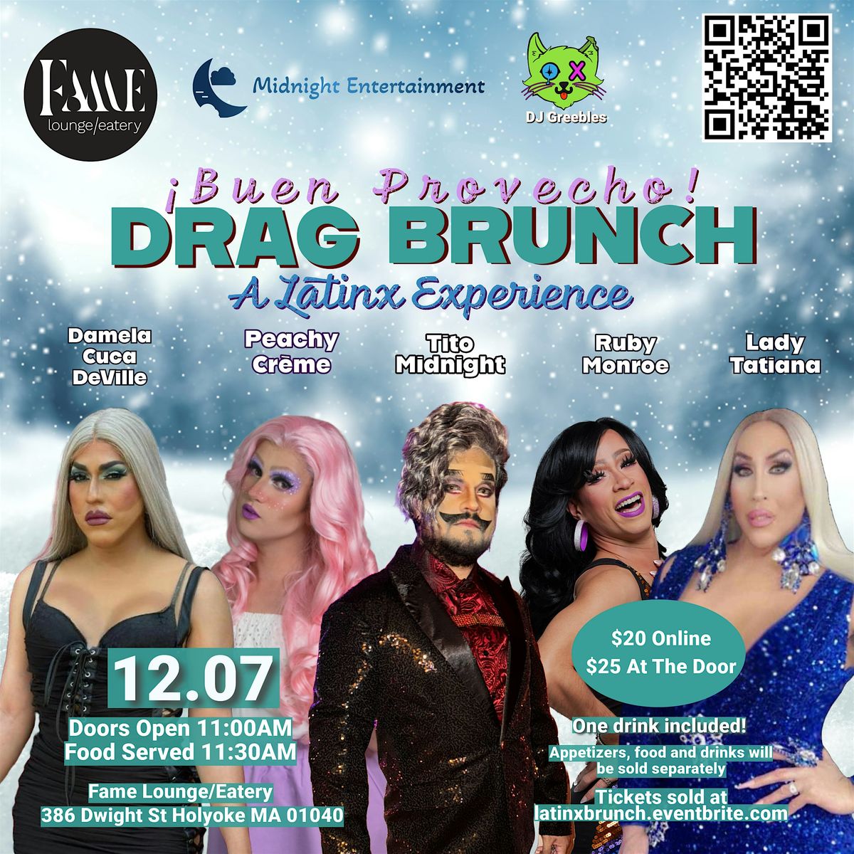 \u00a1Buen Provecho! Drag Brunch - Holiday Edition