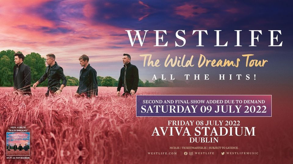 Westlife - The Wild Dreams Tour 2022