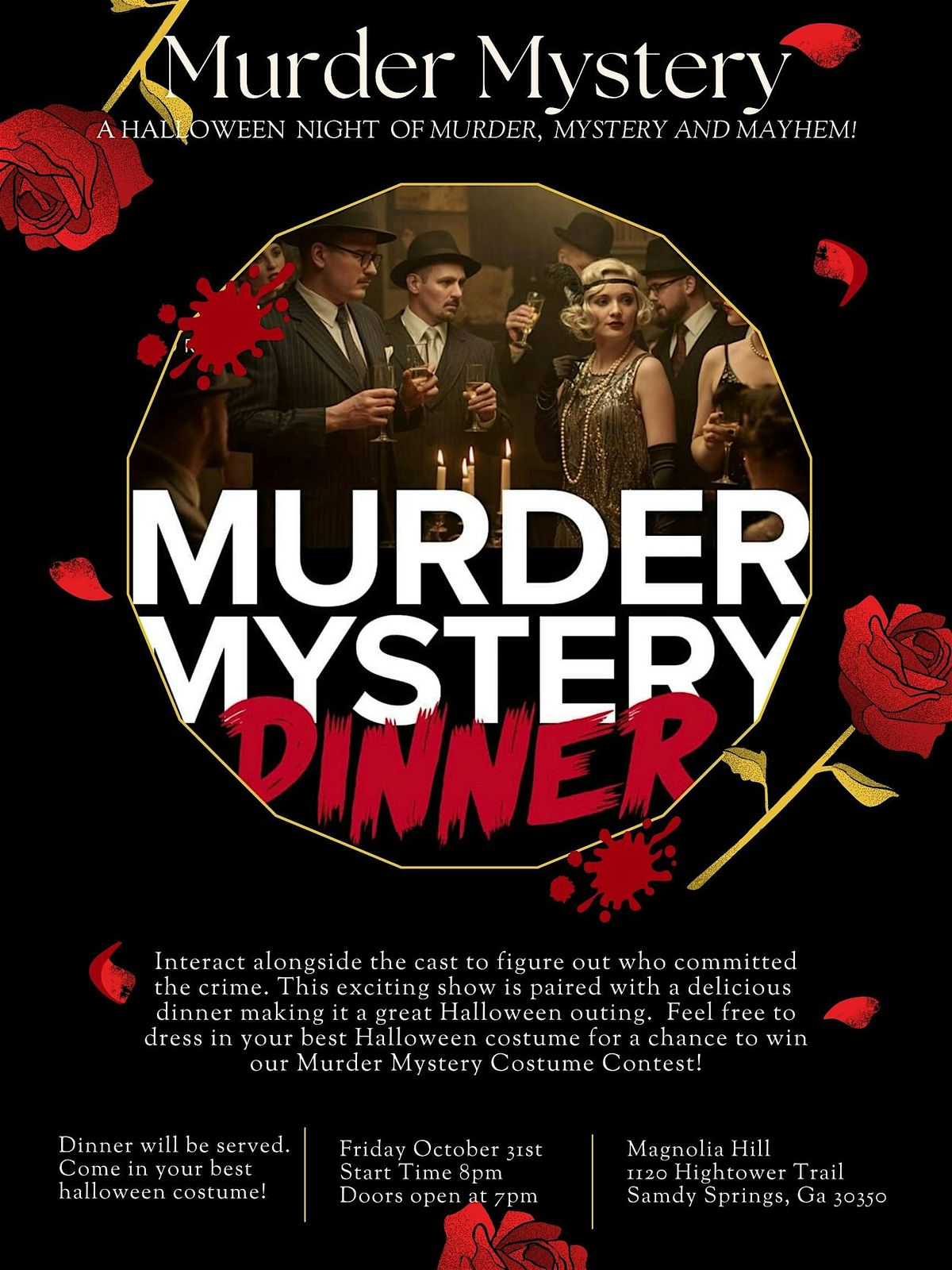 Halloween M**der Mystery Dinner Theater