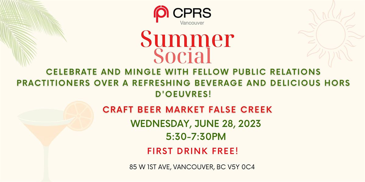 CPRS Season Kickoff Social