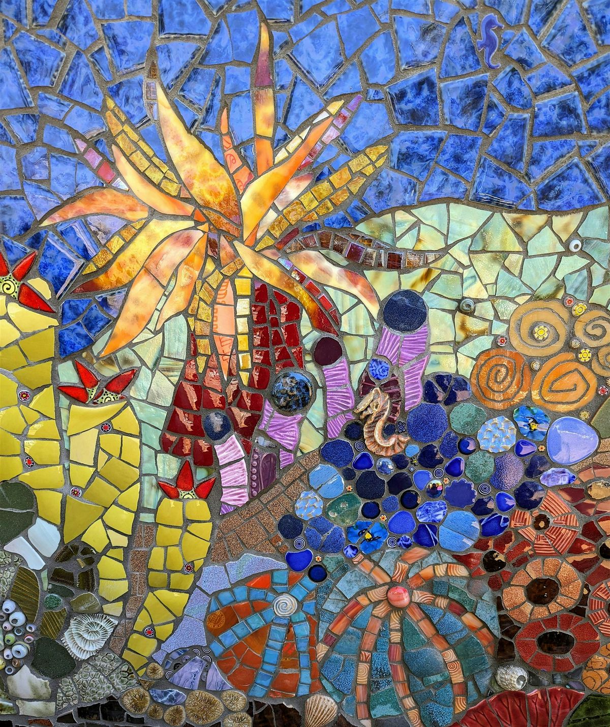 Learn the Art of Mosaic Series: Mosaic mirror
