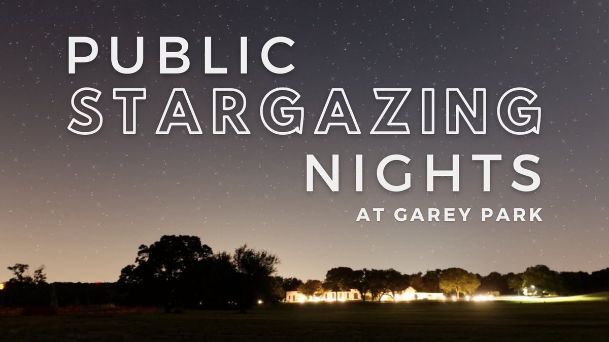 Public Stargazing Nights