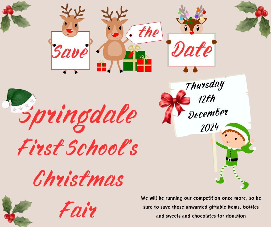 Springdale First School Christmas Fair