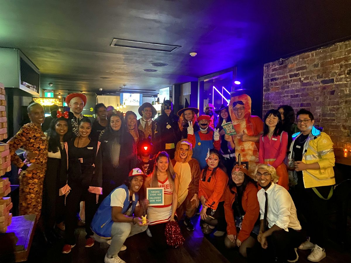Toronto Event Hub Halloween Game Night Social Mixer