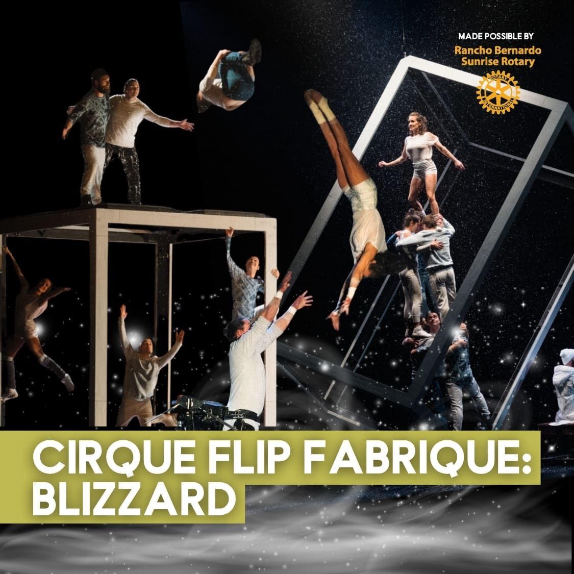 Cirque FLIP Fabrique - BLIZZARD at Curtis M Phillips Center for Performing Arts