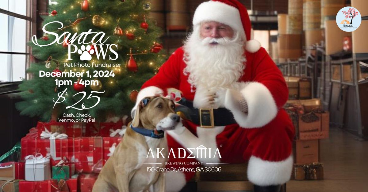 Santa Paws Pet Photo Fundraiser